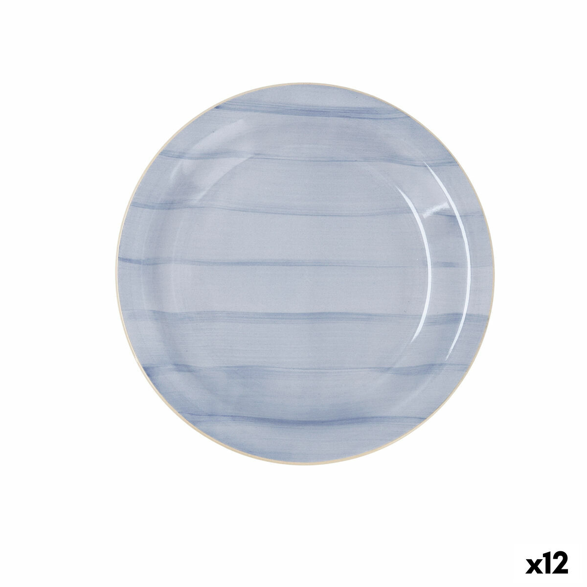 Dessert Quid Brisa Cielo Keramik Blå (19 cm) (12 antal)