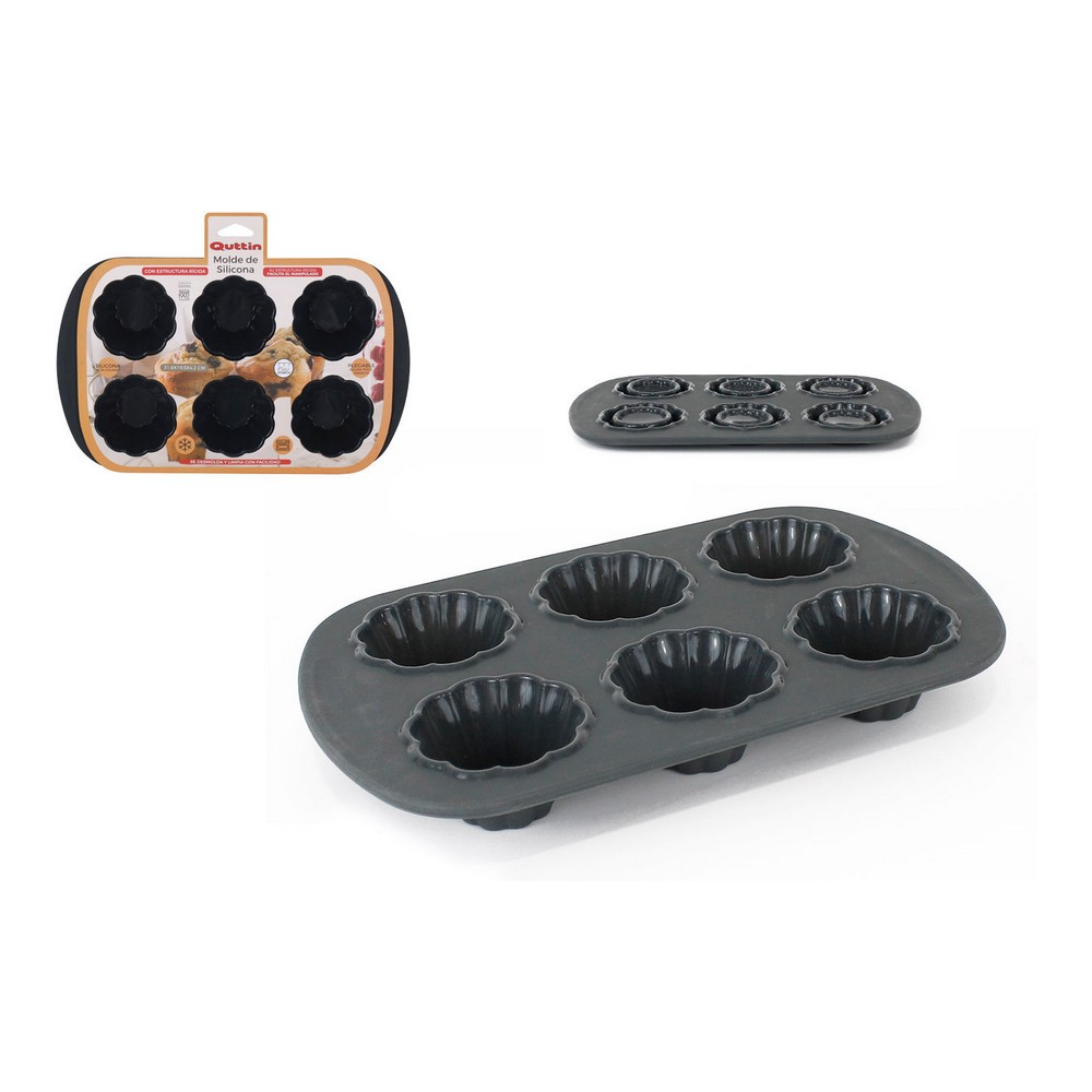Ugnsform Quttin Silikon Hård Cupcake (31,6 x 19,5 x 4,2 cm) - 3