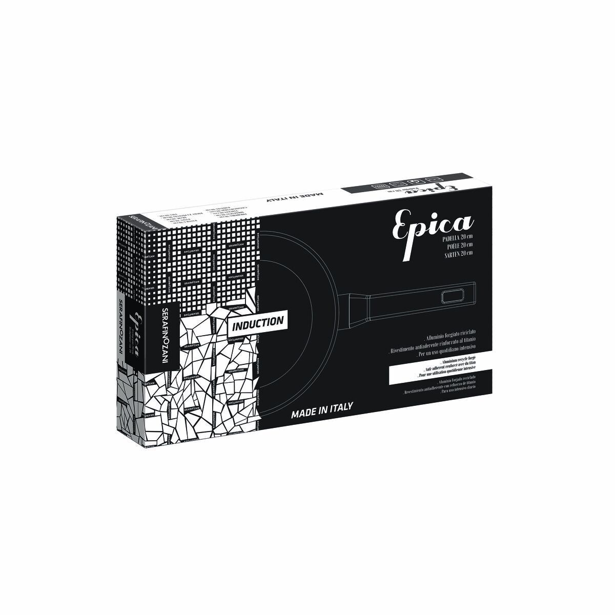 Stekpanna Serafino Zani Epica Smitt aluminium - 2