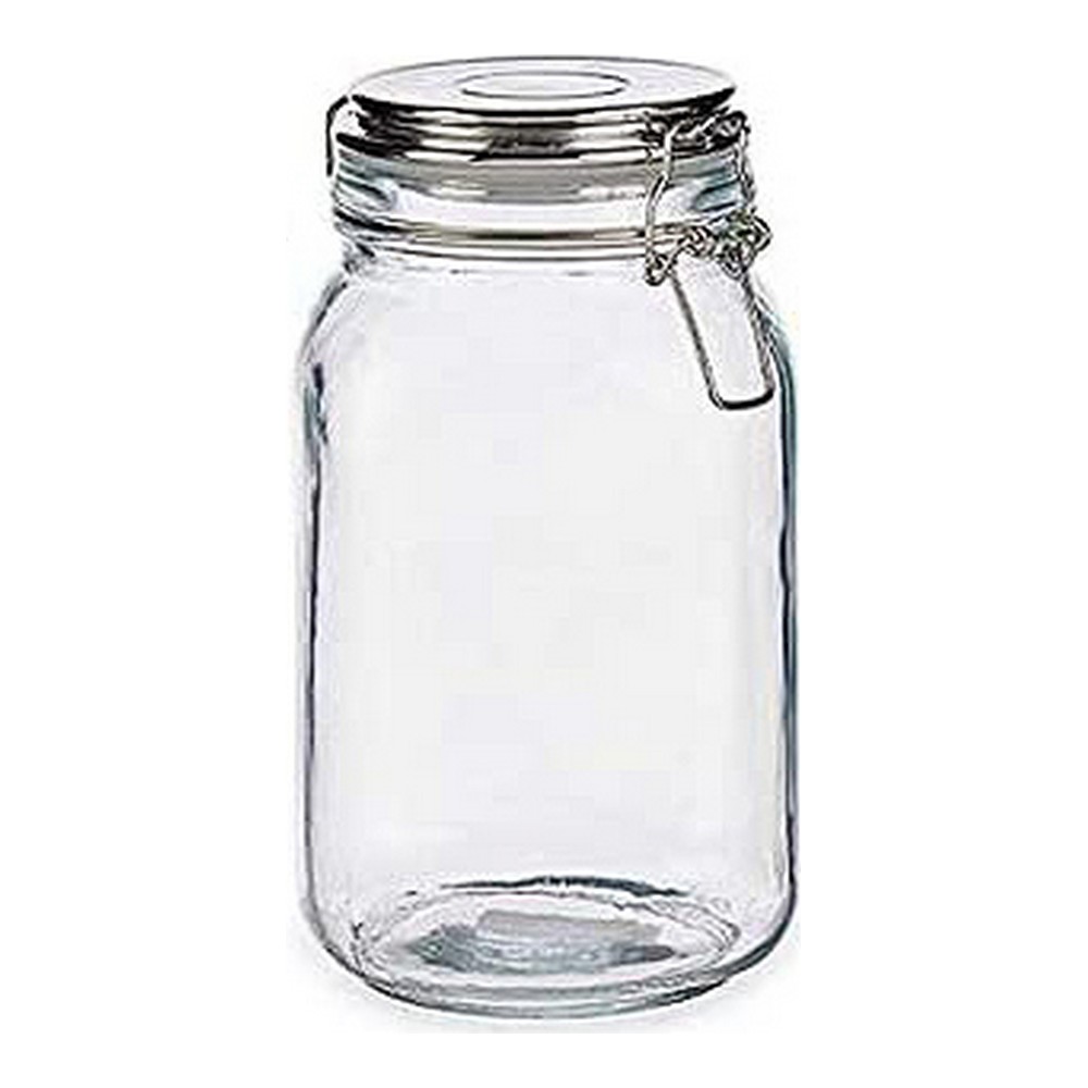 Glasburk Silvrig Transparent Glas 1,5 L