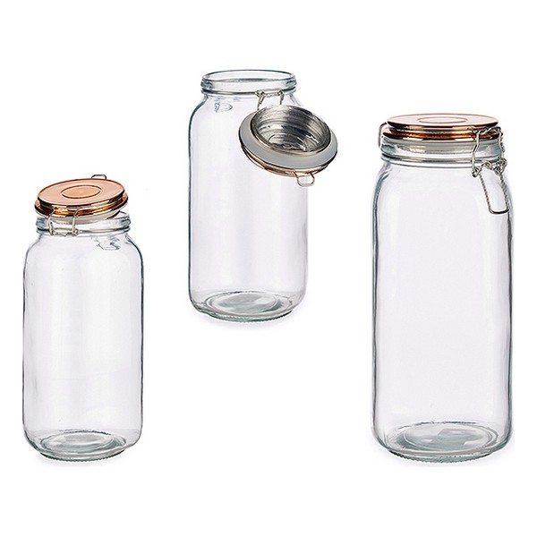 Glasburk Metall Transparent Koppar Silikon Glas
