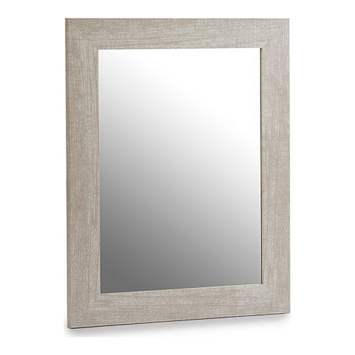 Väggspegel 8430852220417 Grå Trä Glas - 4