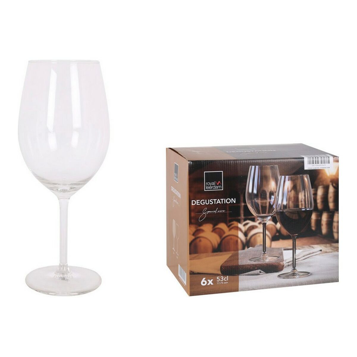 Glasset Royal Leerdam Degustation (53 cl) (6 uds) - 6