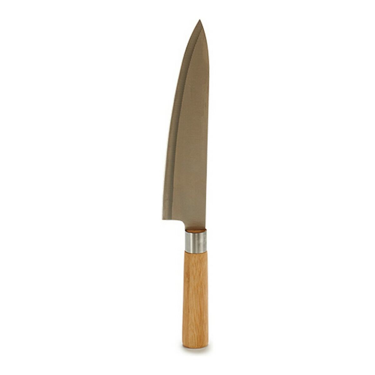 Kniv Silvrig Brun Rostfritt stål Bambu - 3