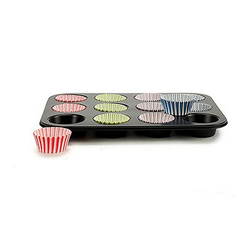 Muffinsbricka Multicolour Ugnsplåt 7 x 7 x 3 cm 35 x 3 x 26,5 cm - 2