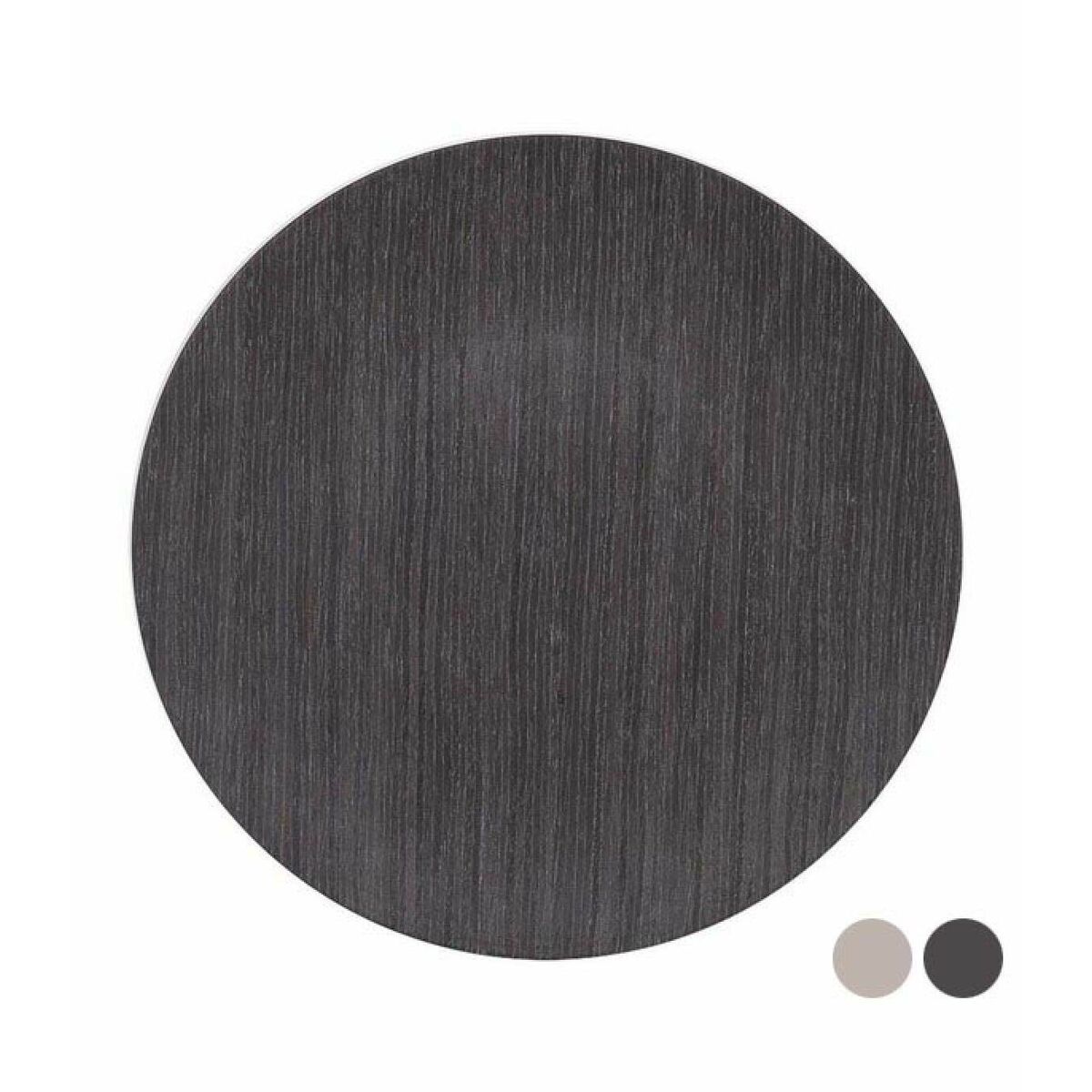 Tallriksunderlägg Element PVC Trä Mörkt Ø 33 cm