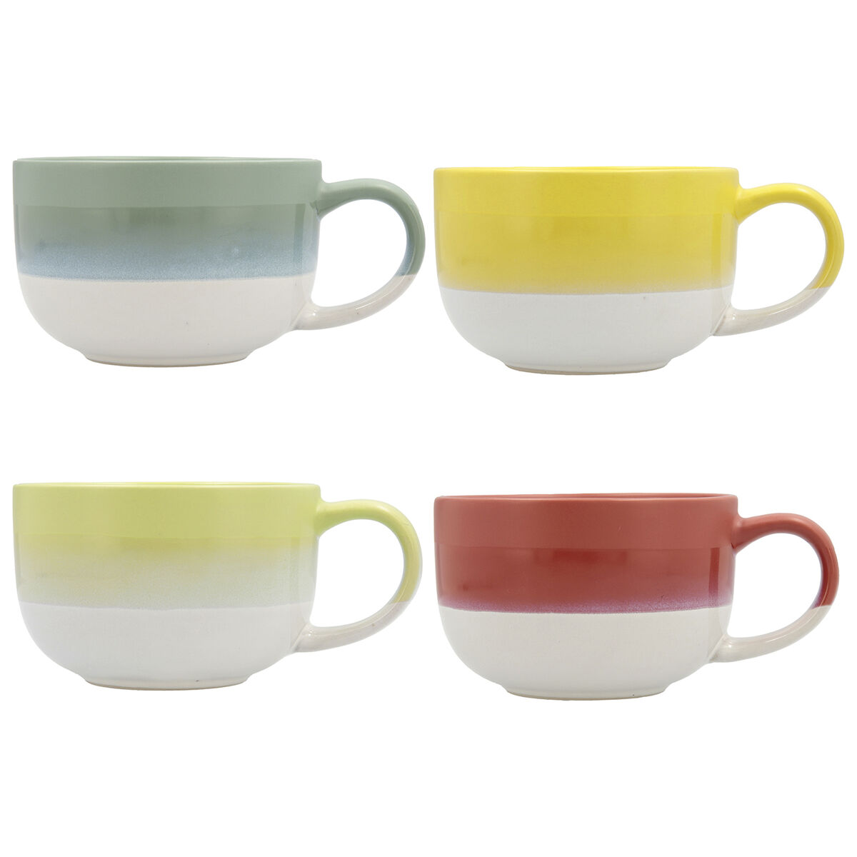 Koppar Quid Atenua Keramik Multicolour (460 ml) (12 antal) - 3