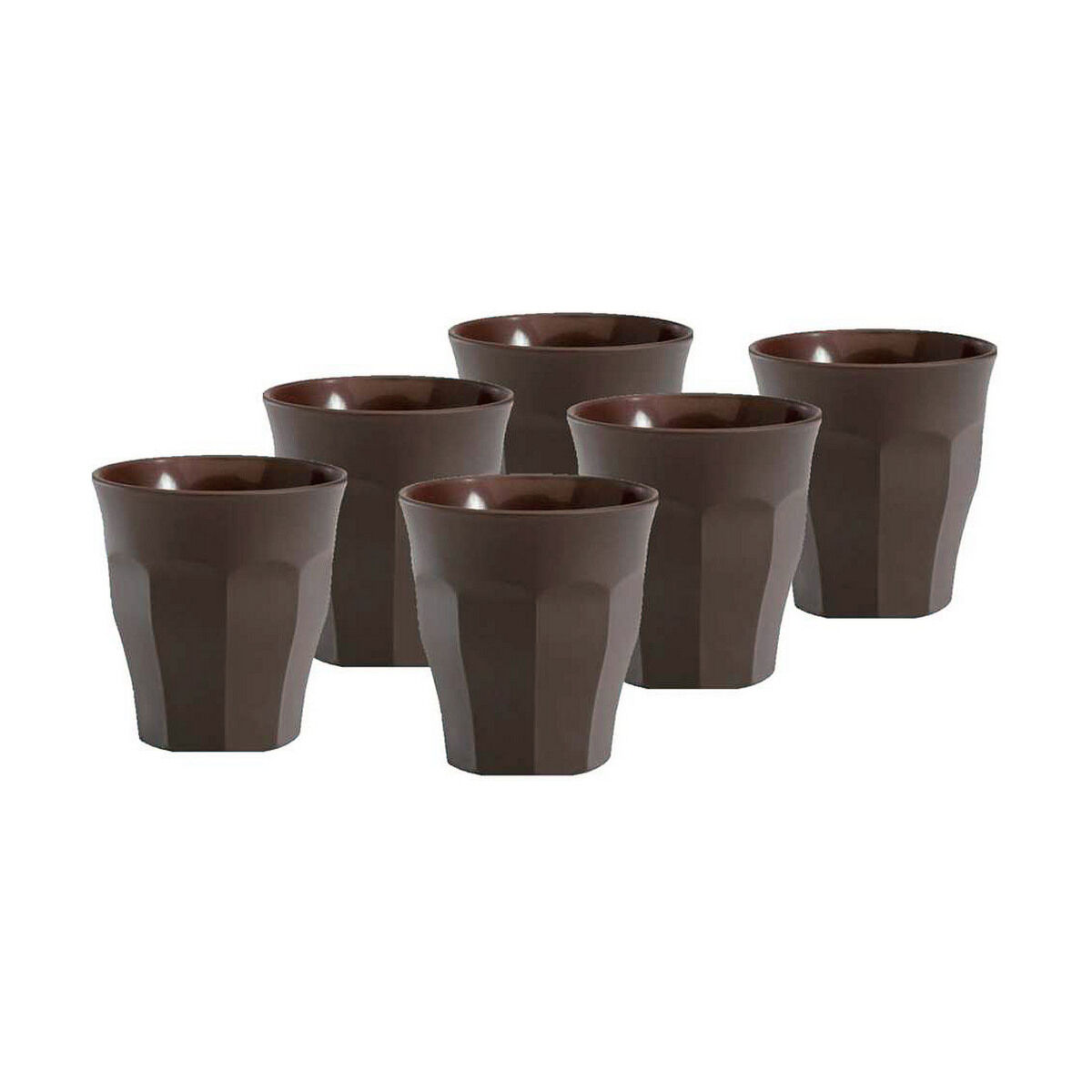 Glasset Duralex Picardie Brun 90 ml Ø 6,5 x 6,7 cm (6 antal)