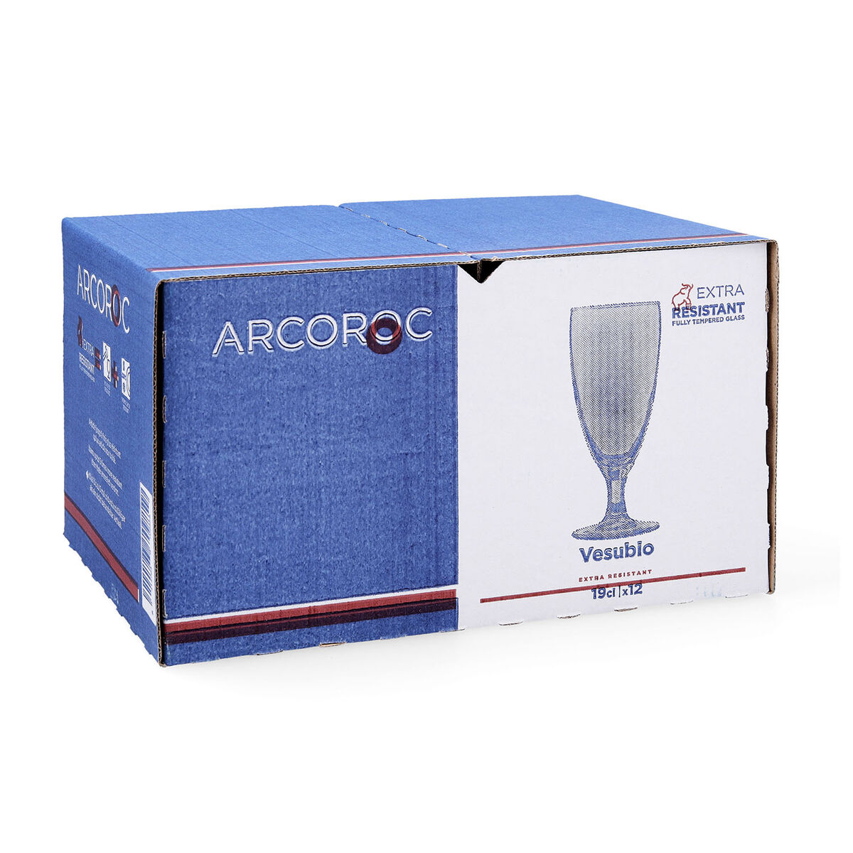 Glasset Arcoroc Vesubio Transparent Juice 12 antal Glas 190 ml - 2