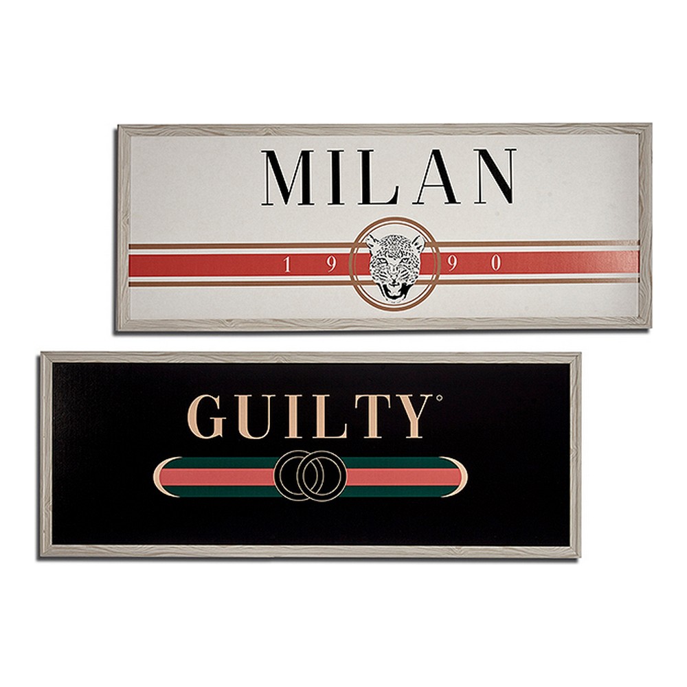 Tavla Guilty - Milan MDF (2 x 46 x 121 cm) - 2