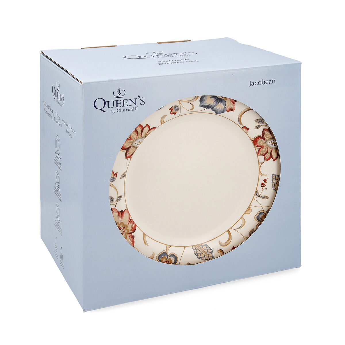Servissats Queen´s By Churchill Jacobean Keramik Edények 18 Delar - 3