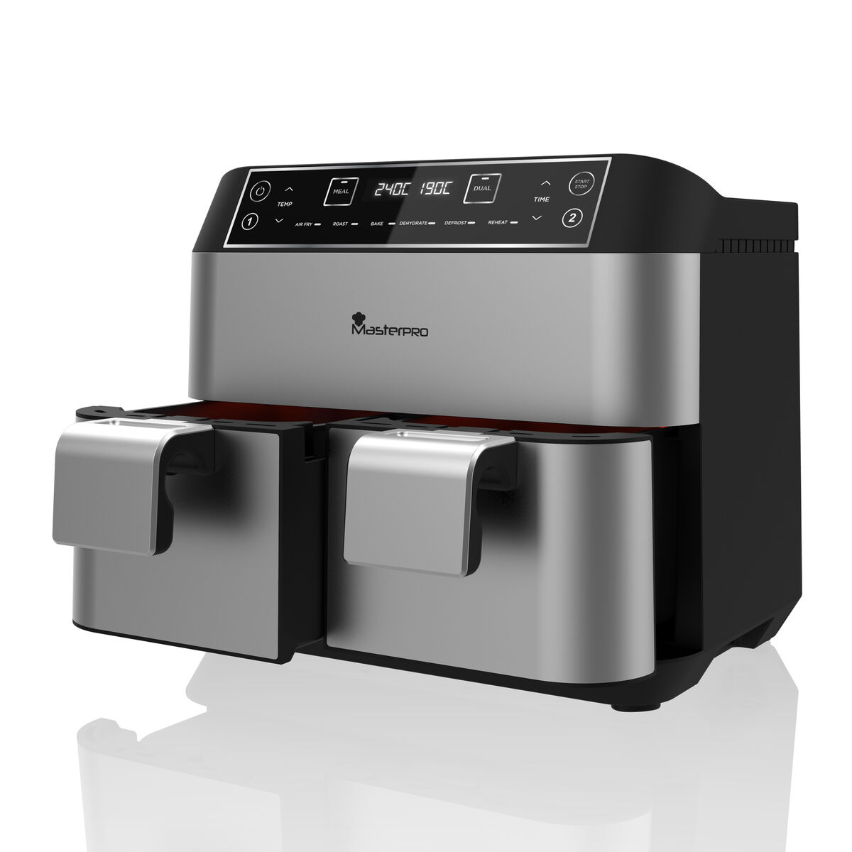 Oljefri Fritös Masterpro POWERDUO MP 2400 W 10 L