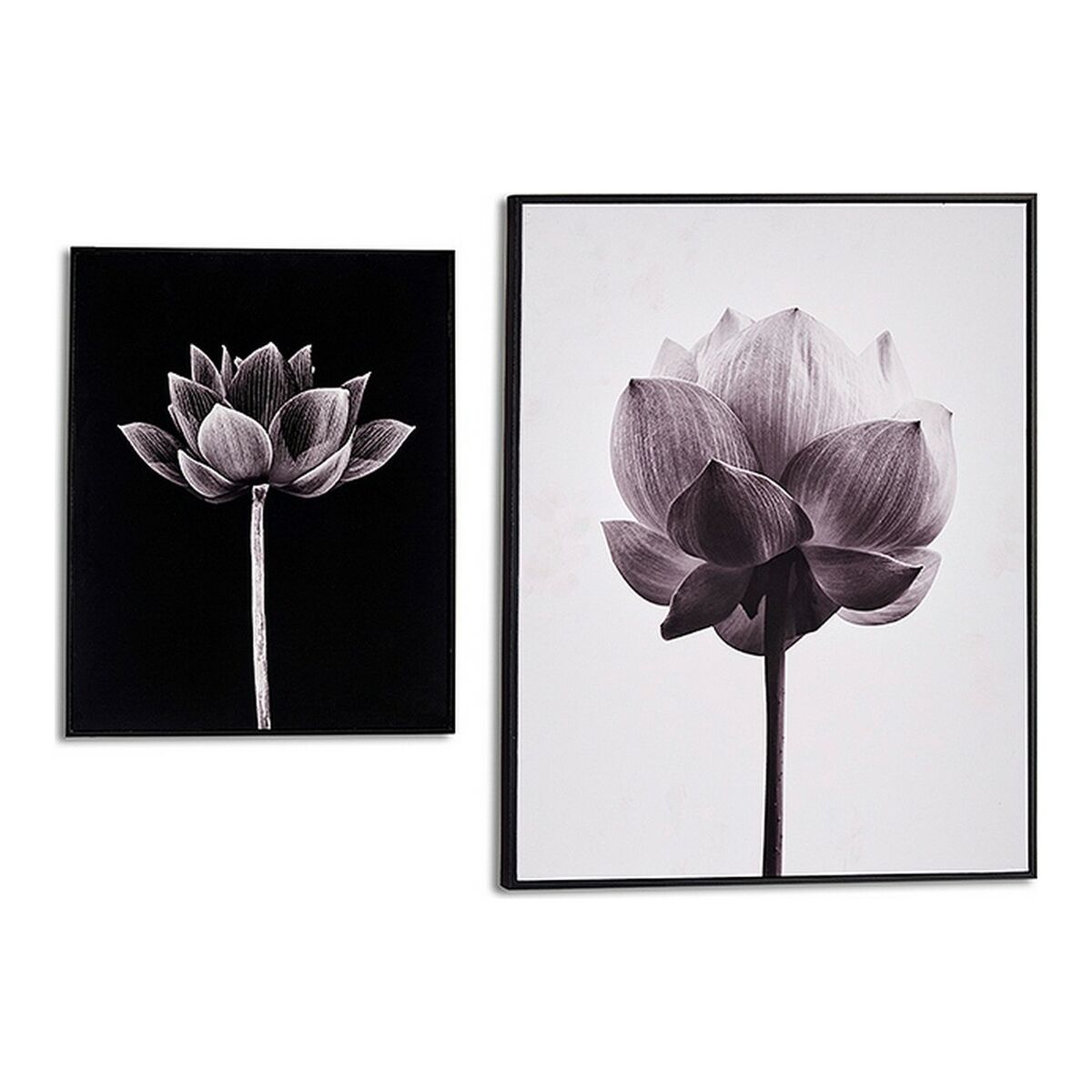 Tavla Blomster spånskiva (2 x 51 x 41 cm) - 2