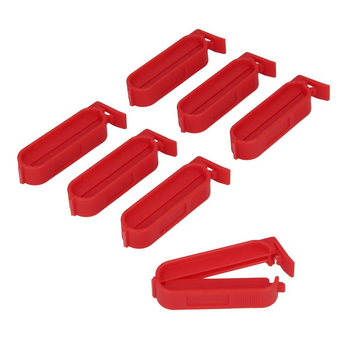 Klämmor för påsförslutning Metaltex Liten Grön polypropen - 3