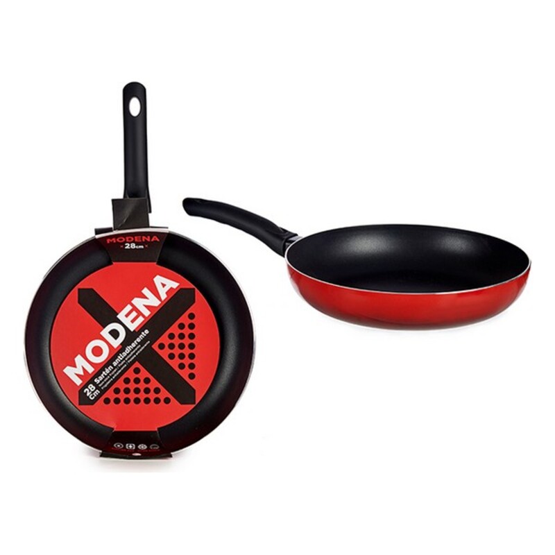 Stekpanna Modena Röd, Mått: Ø 28 cm - 2