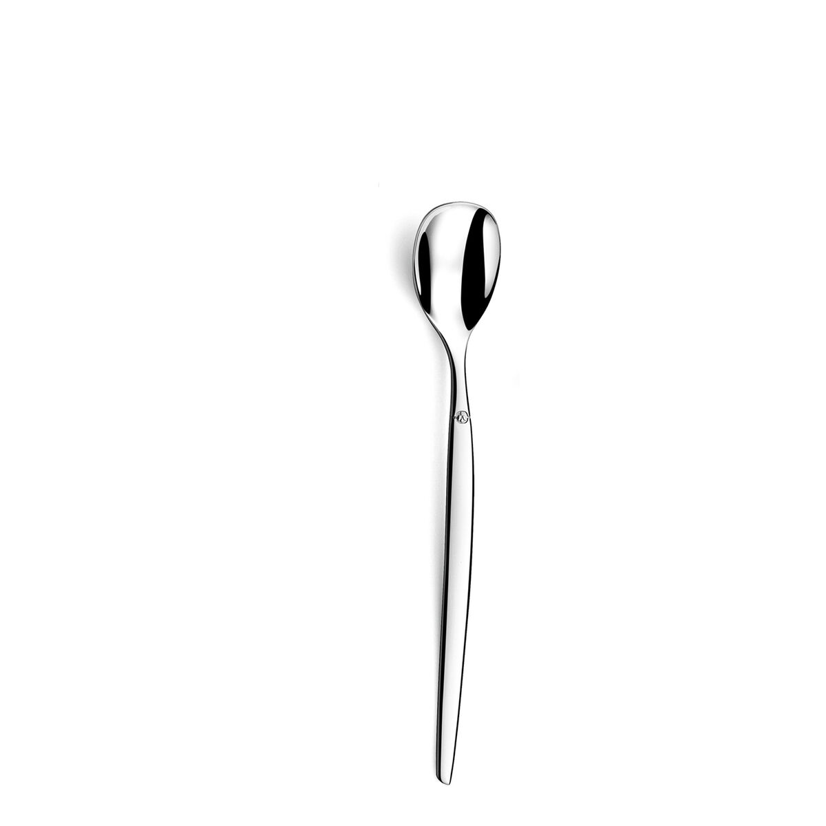 Set med skedar Lou Laguiole Jet Kaffe/ Café 6 antal Metall