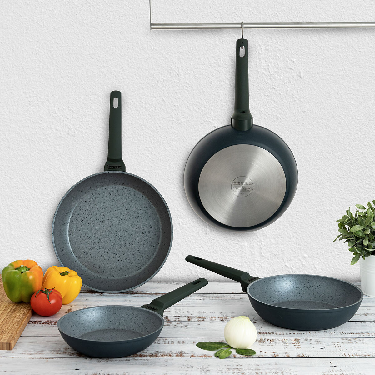 Non-stick-panna Pyrex Geoh Smitt aluminium 26 cm - 3