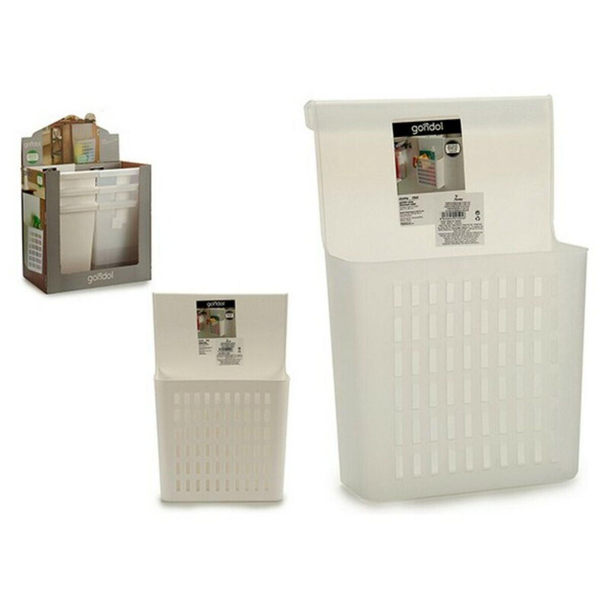 Organiserare Garderobsdörr Plast (12,5 x 36 x 24 cm) - 2