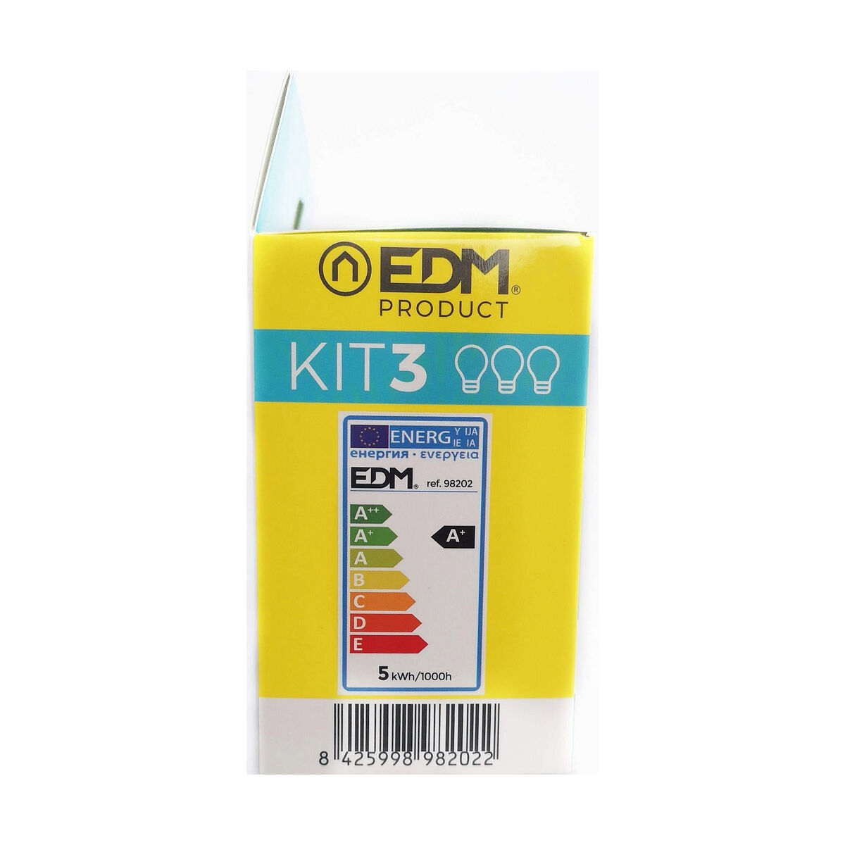 LED-lampa EDM 5 W E14 G 400 lm (6400K) - 4