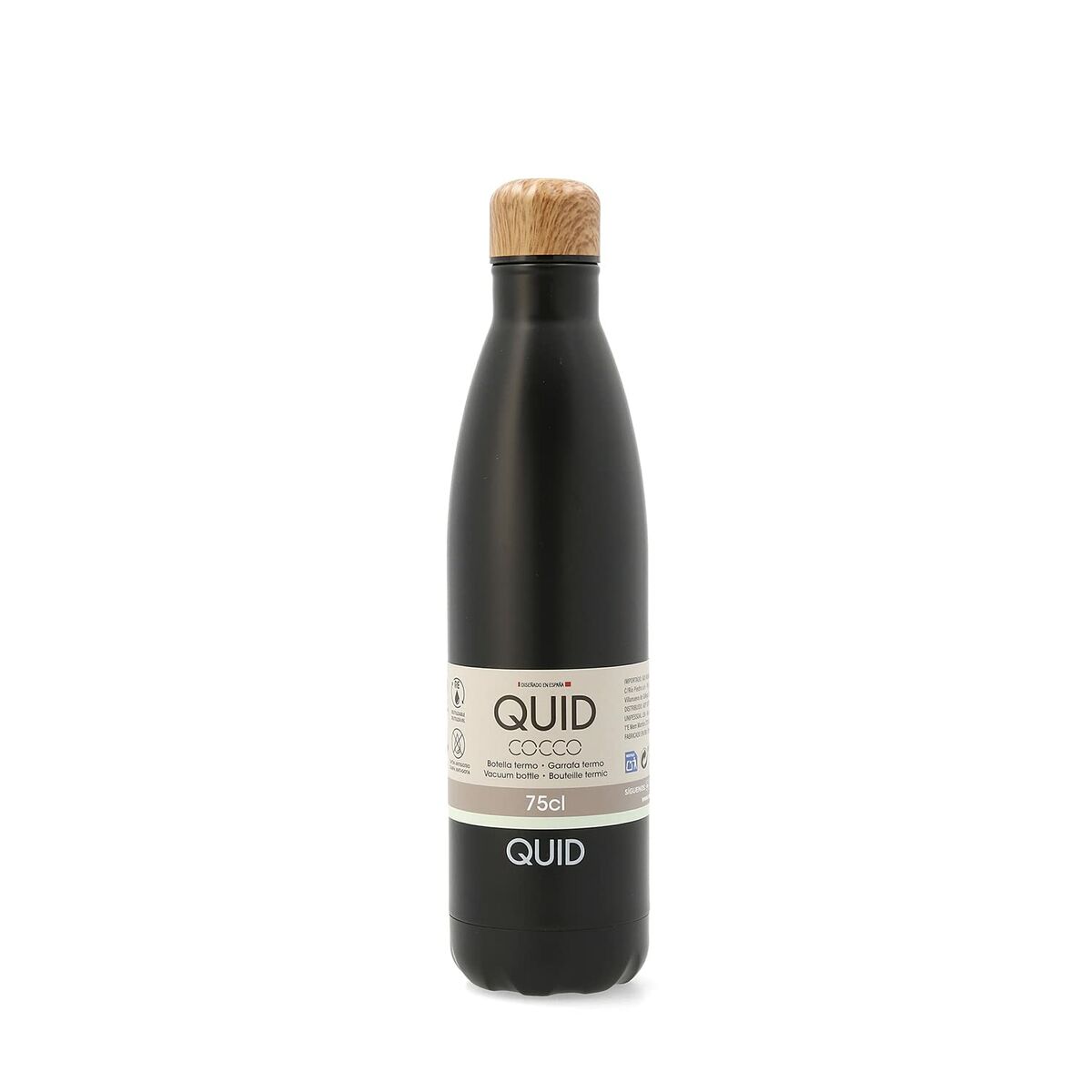 Termos Quid Cocco Svart Metall 750 ml - 2