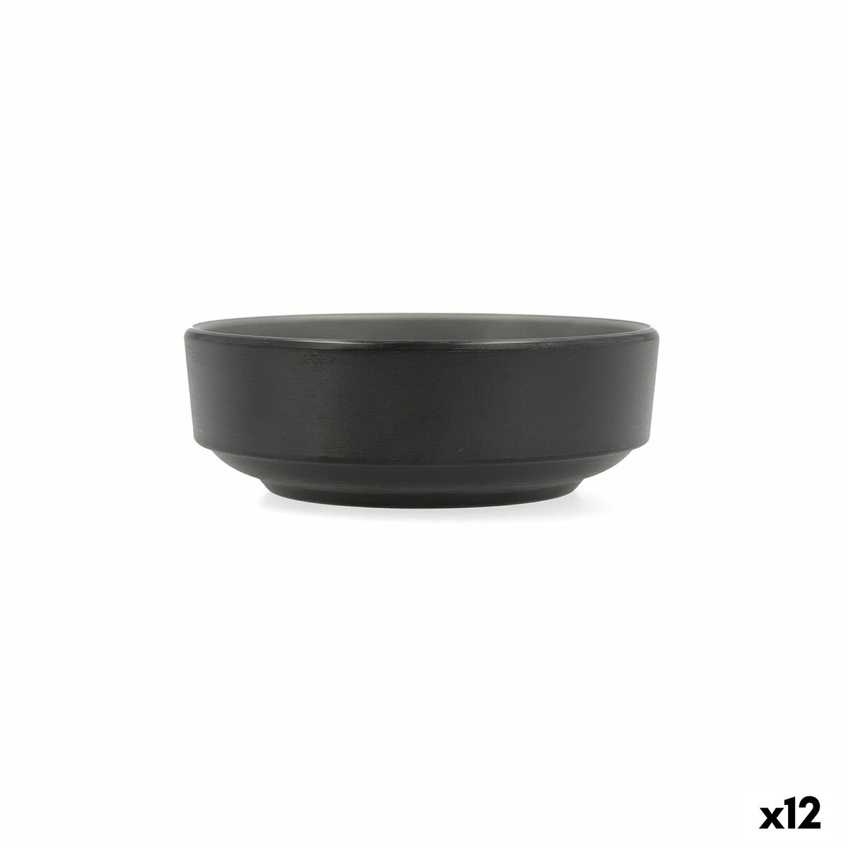Snacksskål Bidasoa Gio Grå Plast 12,5 x 12,5 cm (12 antal)
