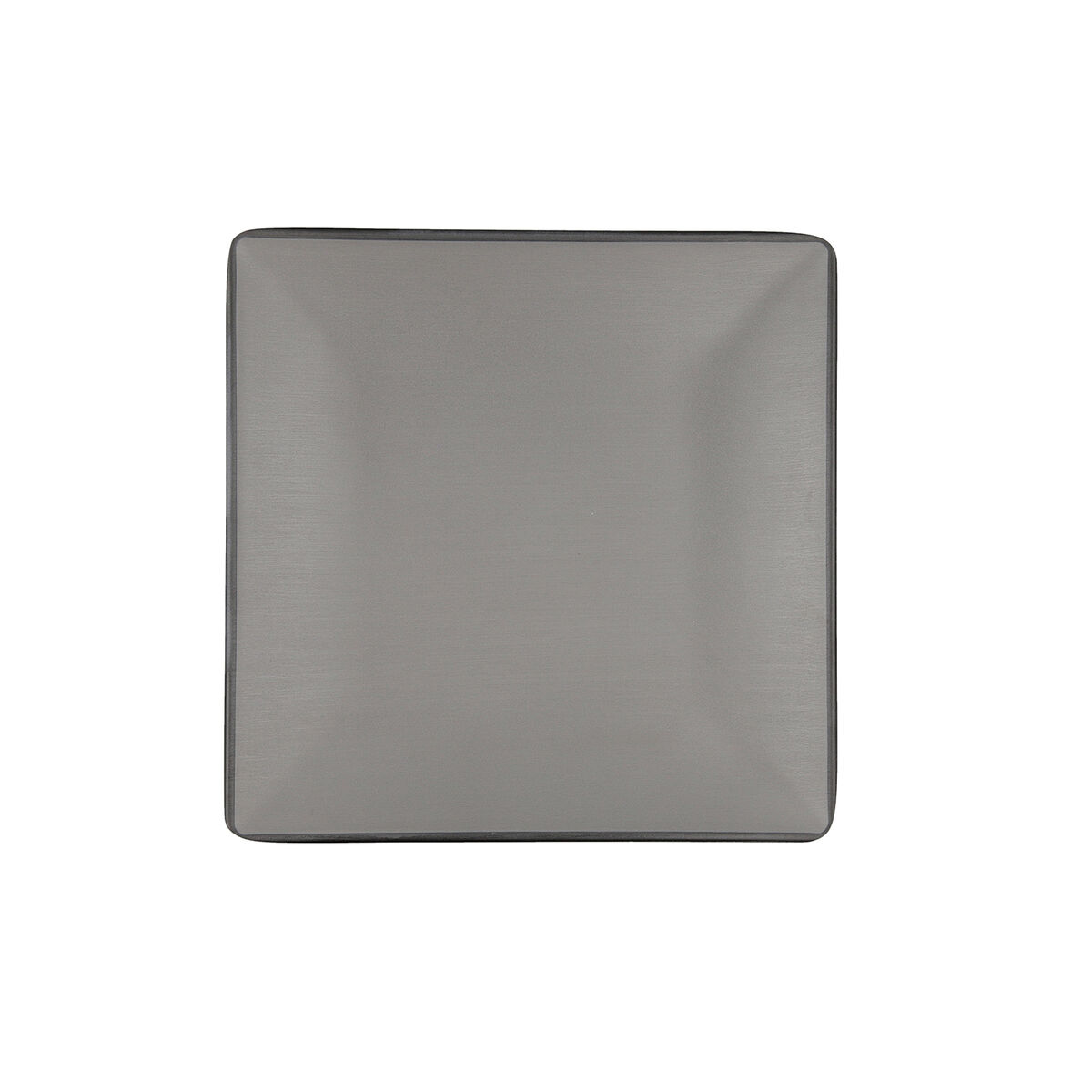 Platt skål Bidasoa Gio Grå Plast 21,5 x 21,5 cm (12 antal) - 3