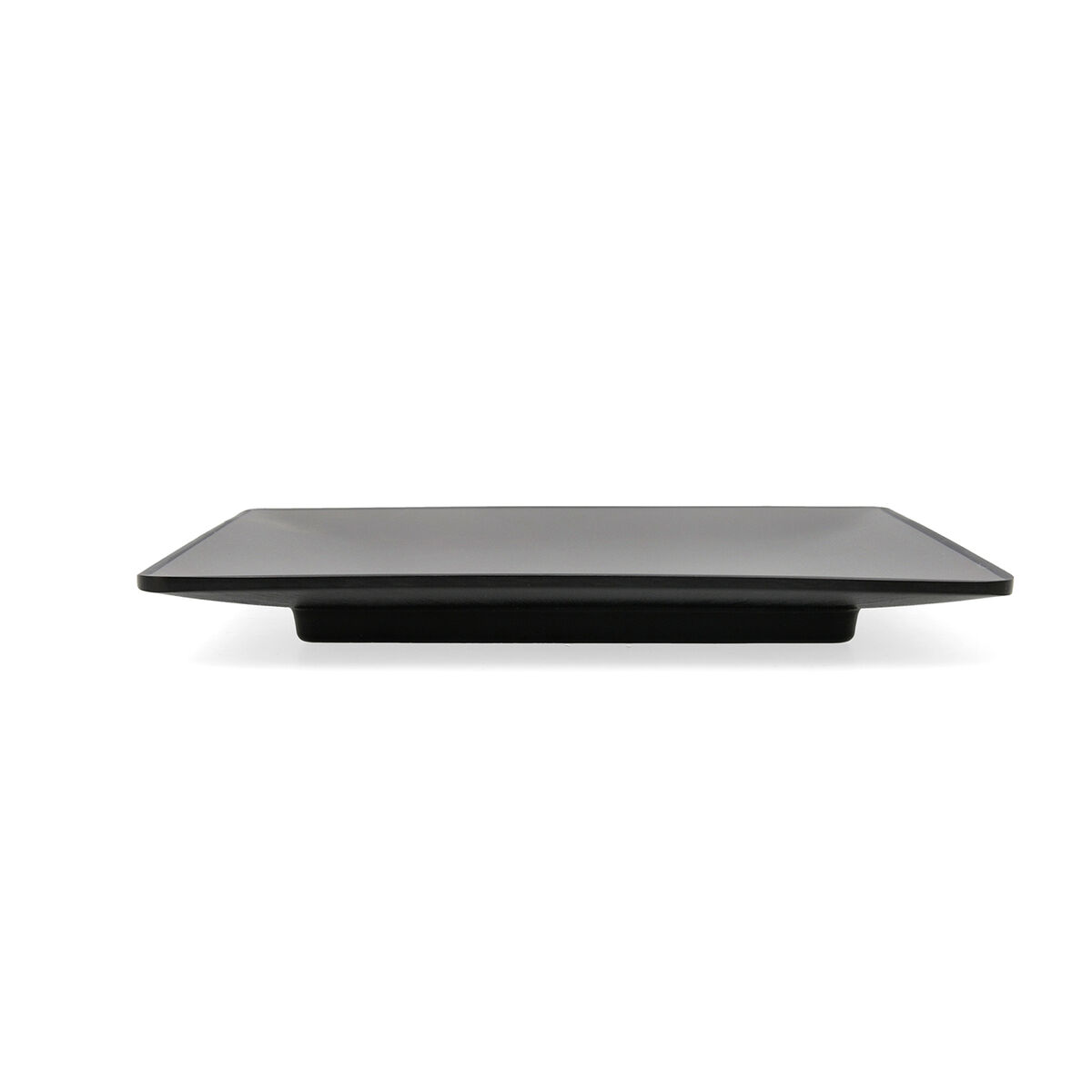 Platt skål Bidasoa Gio Grå Plast 21,5 x 21,5 cm (12 antal) - 2