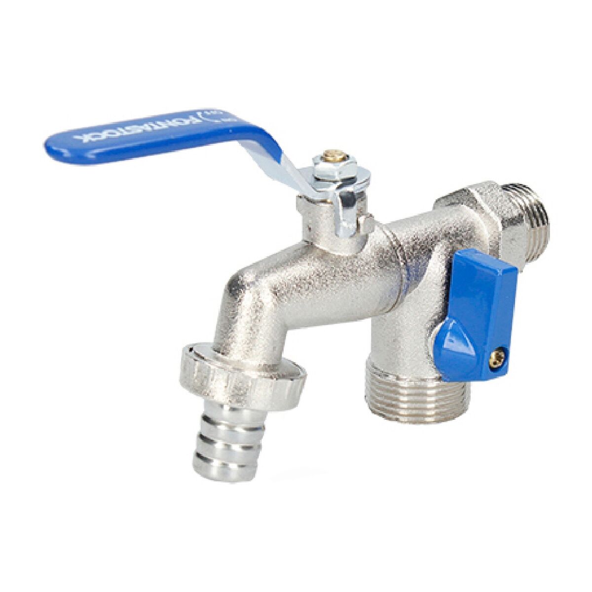 Kran Fontastock Kromad 1/2 x 3/4 x 3/4" - 2