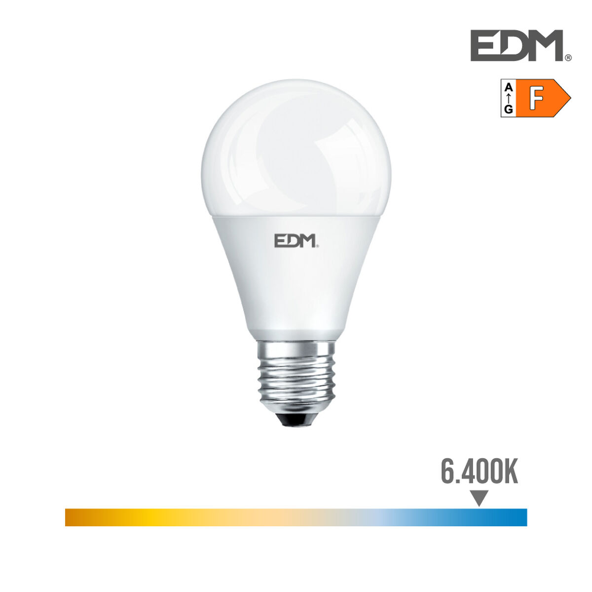 LED-lampa EDM E27 15 W F 1521 Lm (6400K)