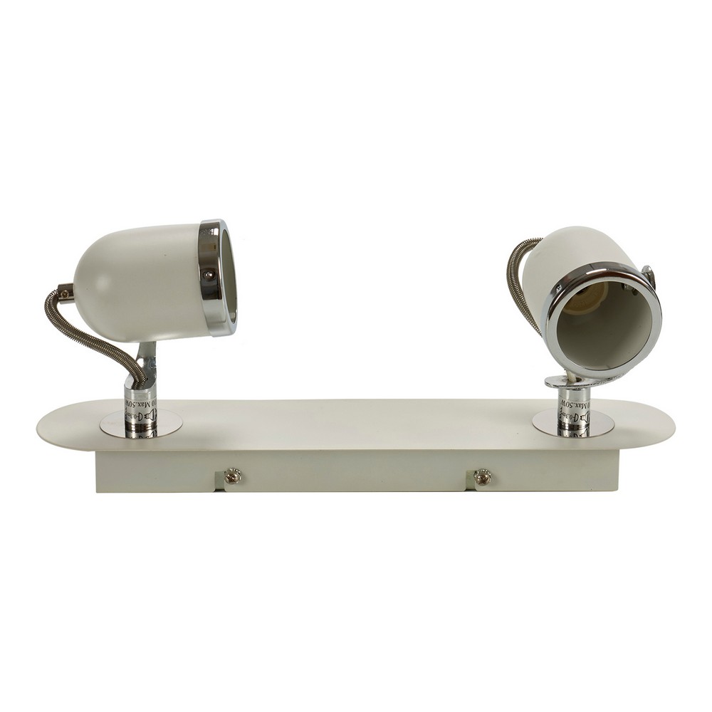 Taklampa 50 W Metall Vit 360º (8 x 13 x 31 cm) - 2