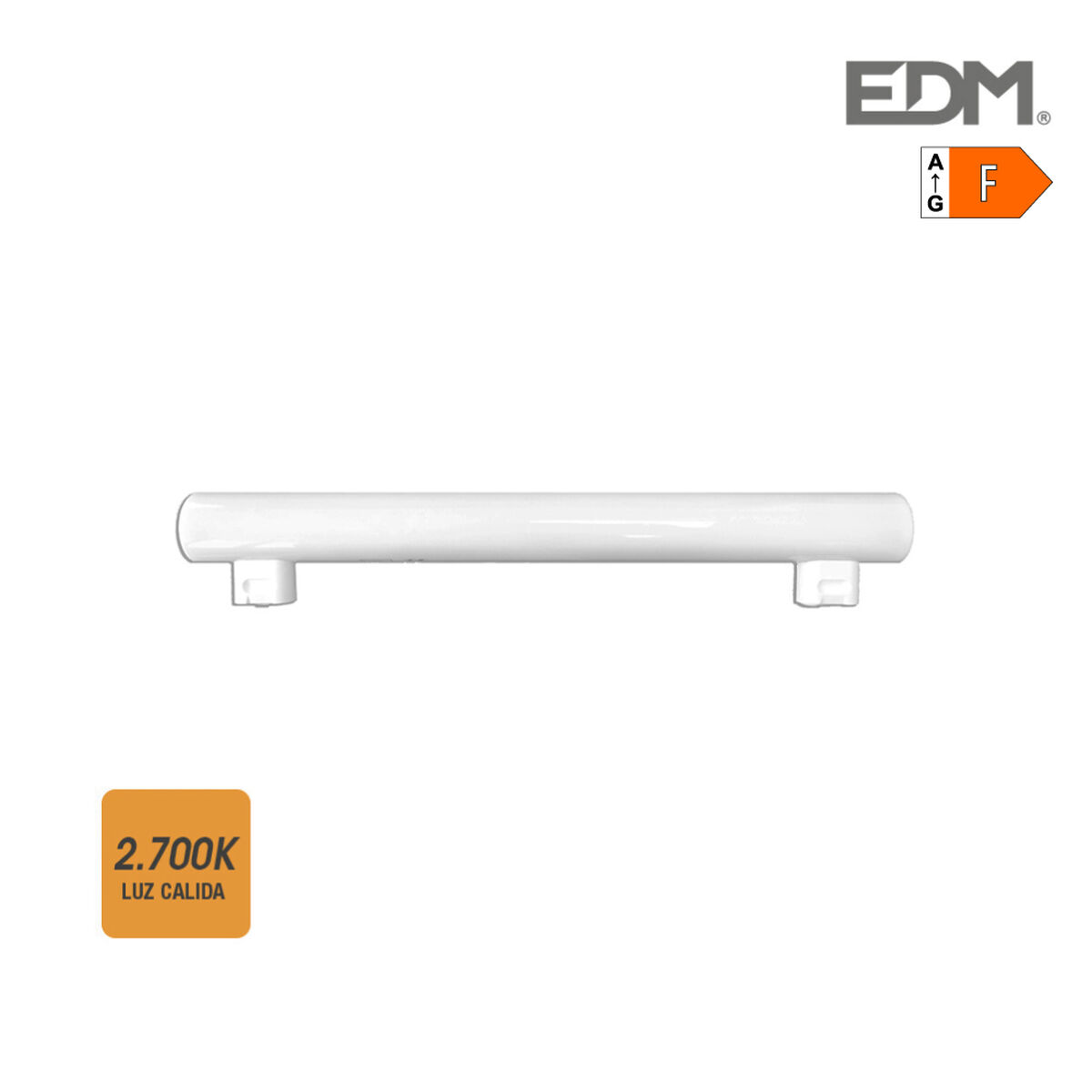 LED Tub EDM 7 W 500 lm F (2700 K)