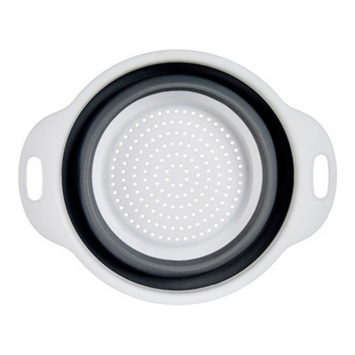 Hopvikbart diskställ för kök Vit Grå Plast TPR 20 x 3 x 25 cm - 4