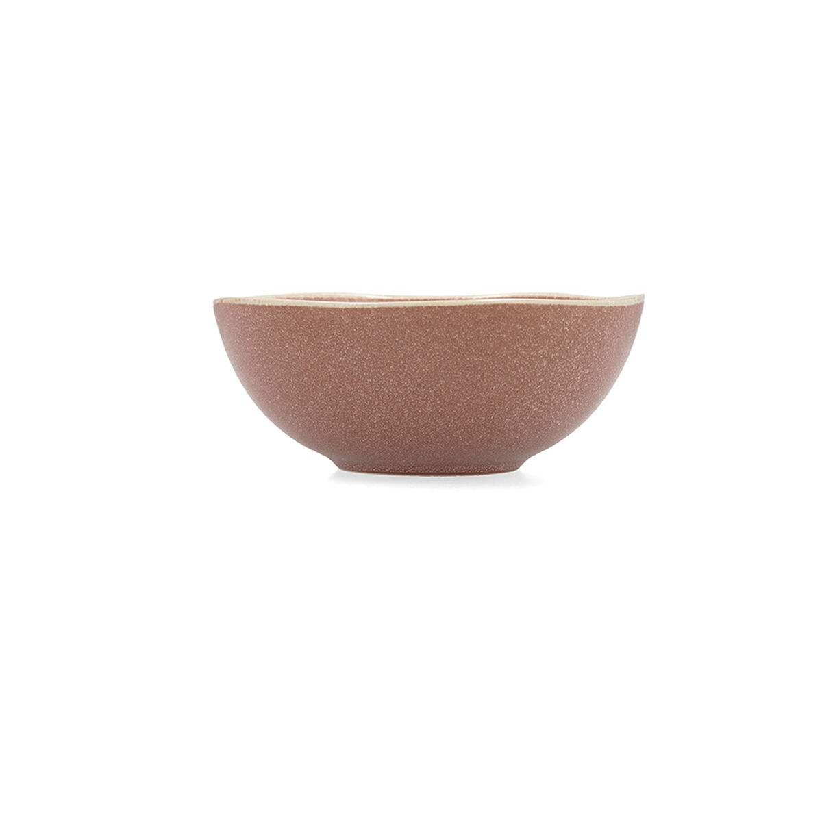 Skål Bidasoa Gio 16 x 6,5 cm Keramik Brun (6 antal) - 3