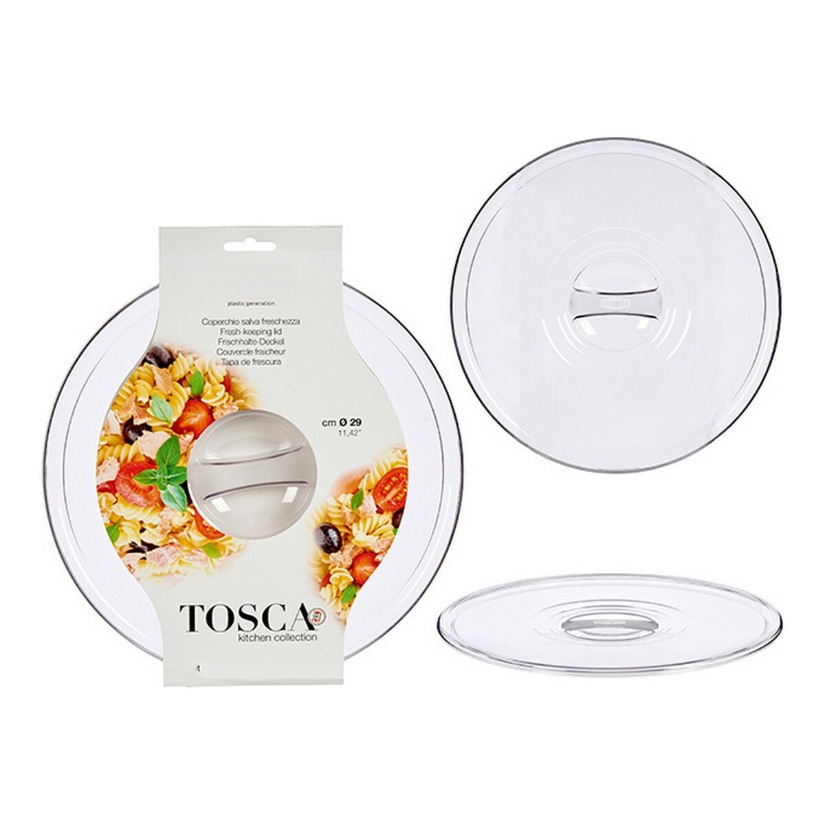 Omslag Stefanplast STF914 Transparent Plast (29 cm) - 4