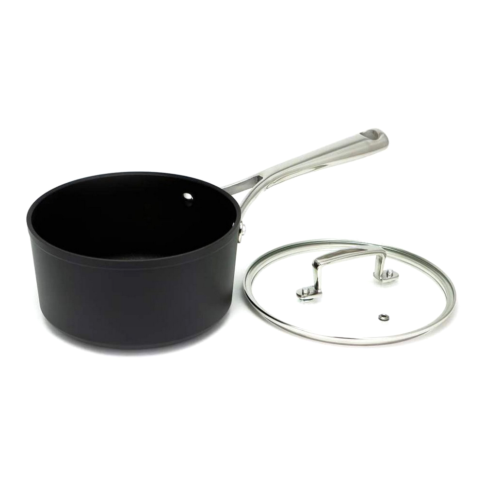 Kastrull med lock Amercook Svart Terrakota n Ugn Rostfritt stål Aluminium (Ø 18 cm) - 7
