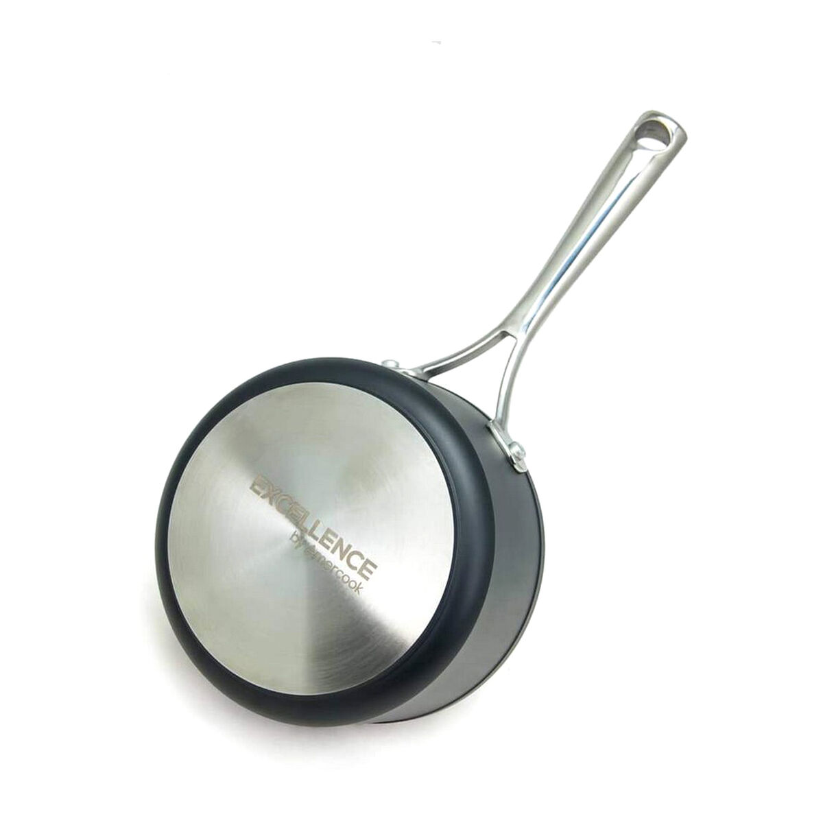 Kastrull med lock Amercook Svart Terrakota n Ugn Rostfritt stål Aluminium (Ø 18 cm) - 10