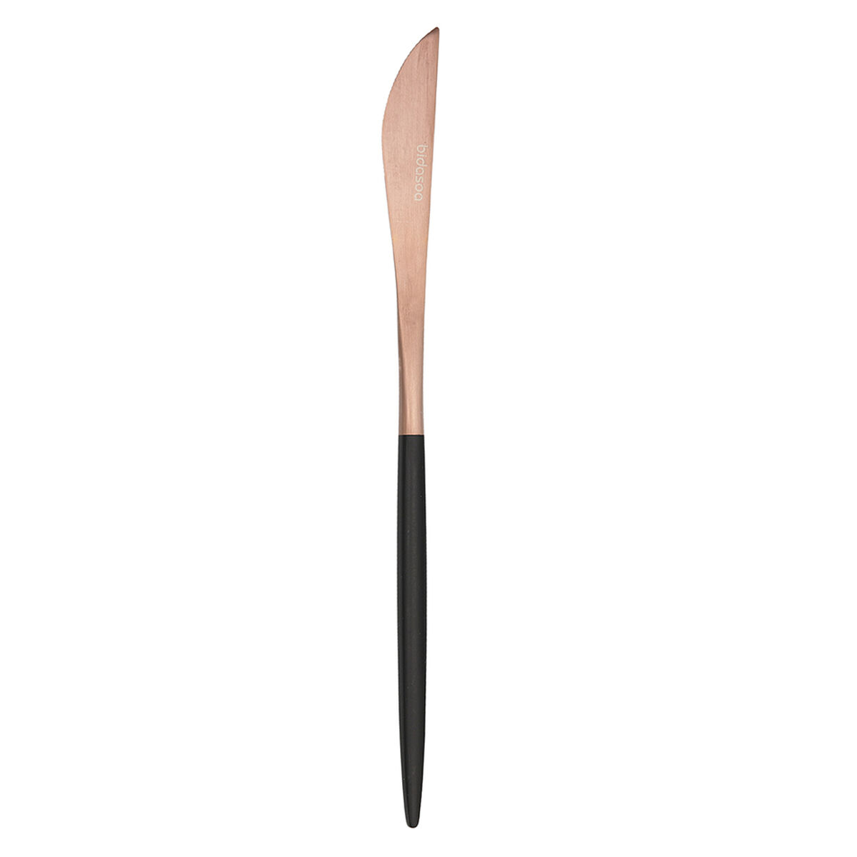Knivset Bidasoa Gio Svart Koppar Metall (12 antal)