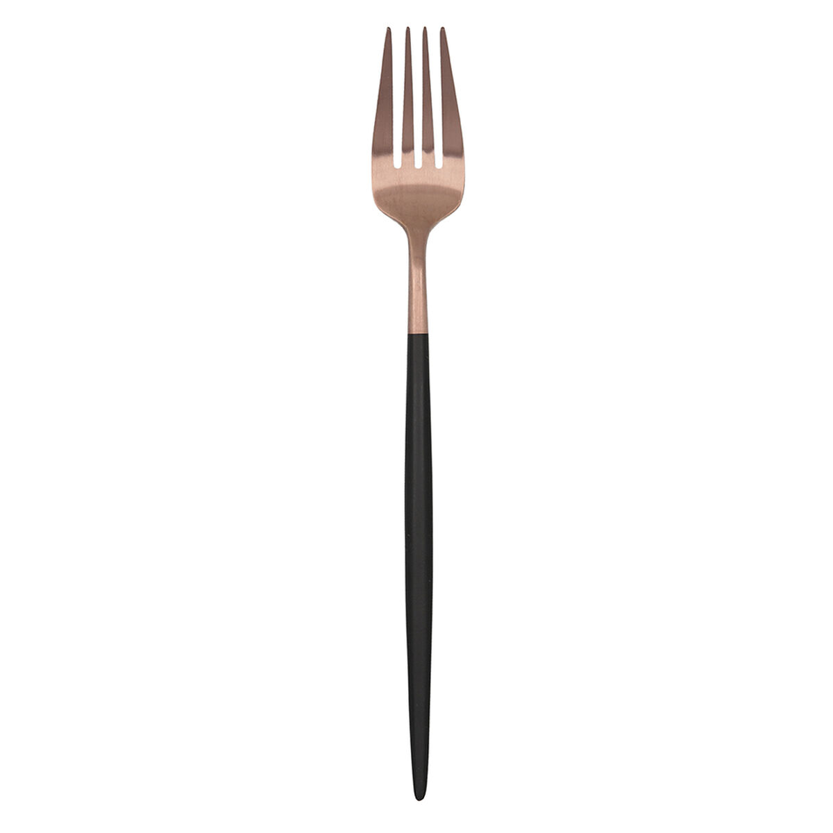 Gaffelset Bidasoa Gio Svart Koppar Metall 12 antal