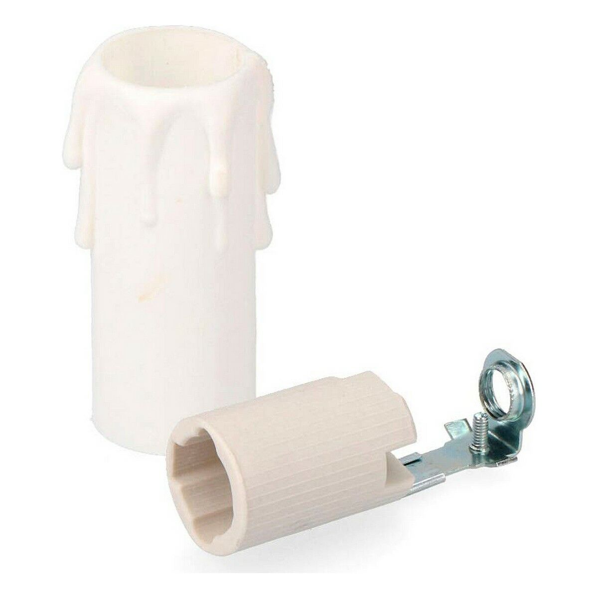 Lamphållare EDM Vit E14 (6,8 cm)