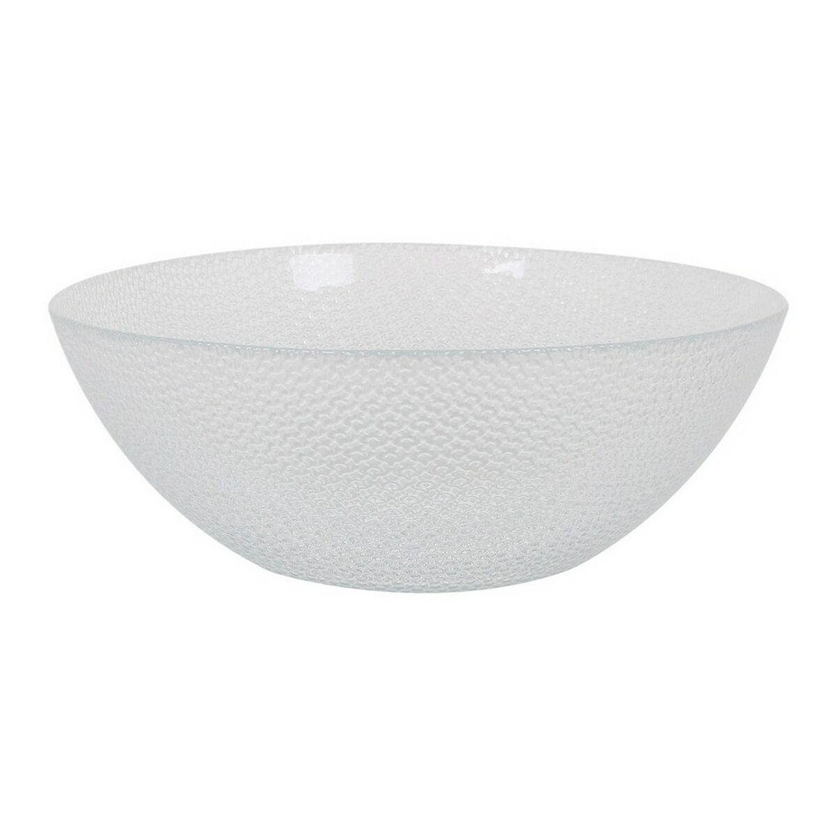 Salladsskål La Mediterránea New tuana Glas Transparent (Ø 26 x 9 cm)