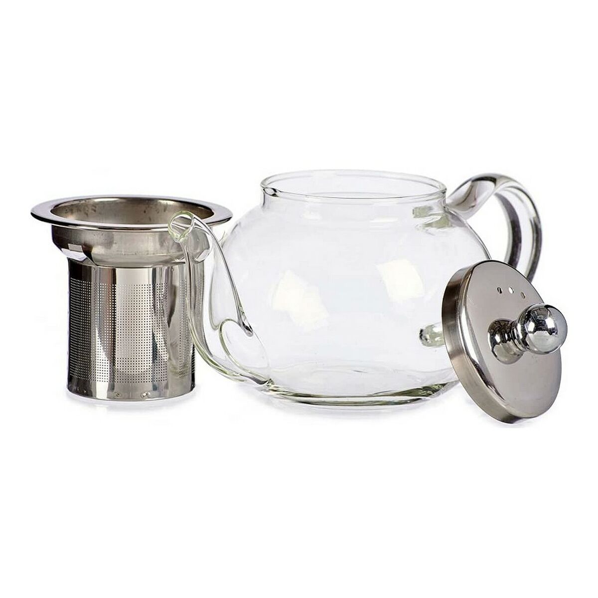 Tekanna Classic Glas Transparent Stål (11 x 10 x 18 cm) (500 ml) - 4