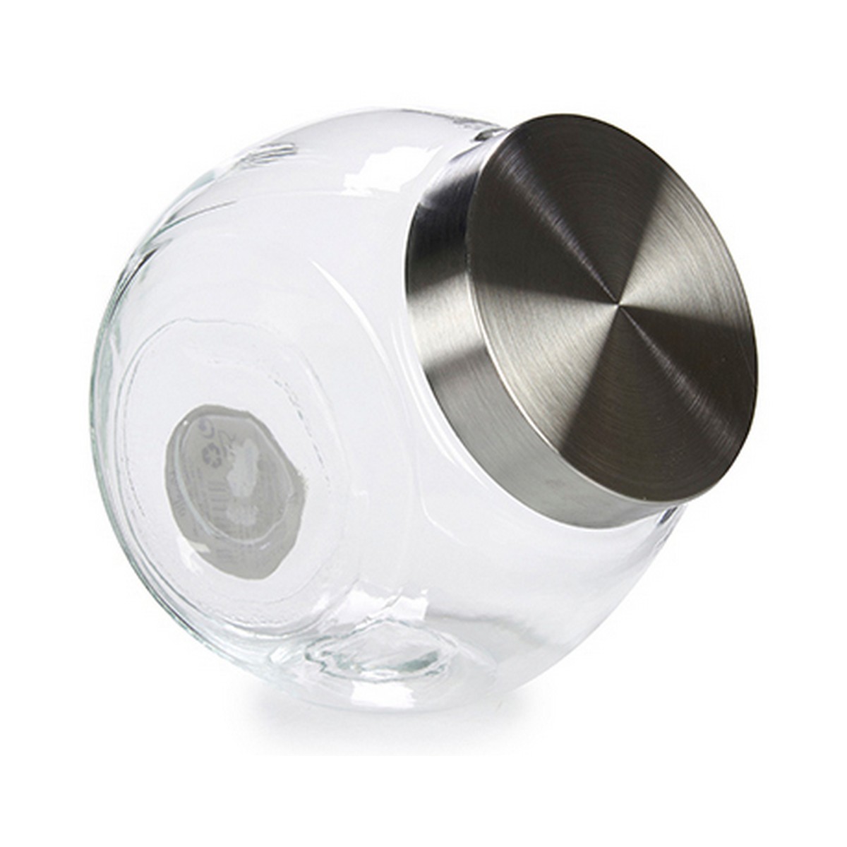 Kakburk Glas Metall Transparent (2000 ml)