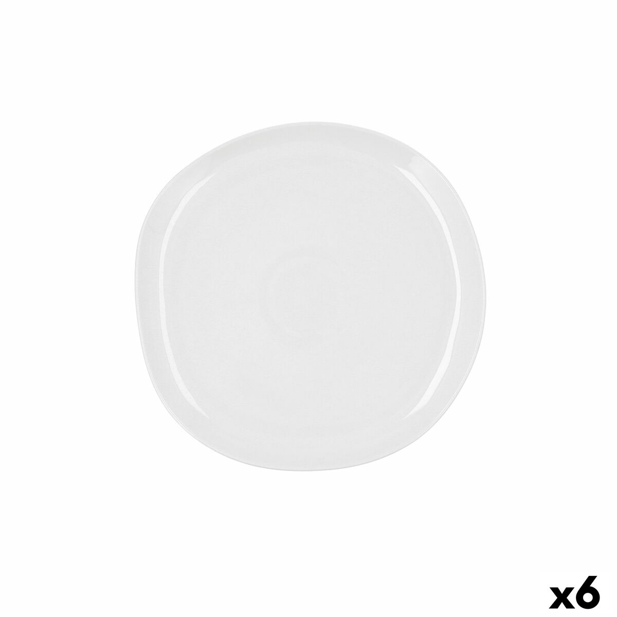 Lapostányér Ariane Earth Keramik Vit Ø 27 cm (6 antal)