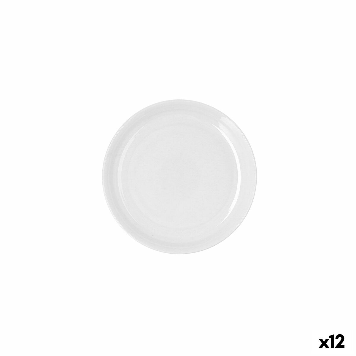 Lapostányér Ariane Artisan Keramik Vit Ø 21 cm (12 antal)