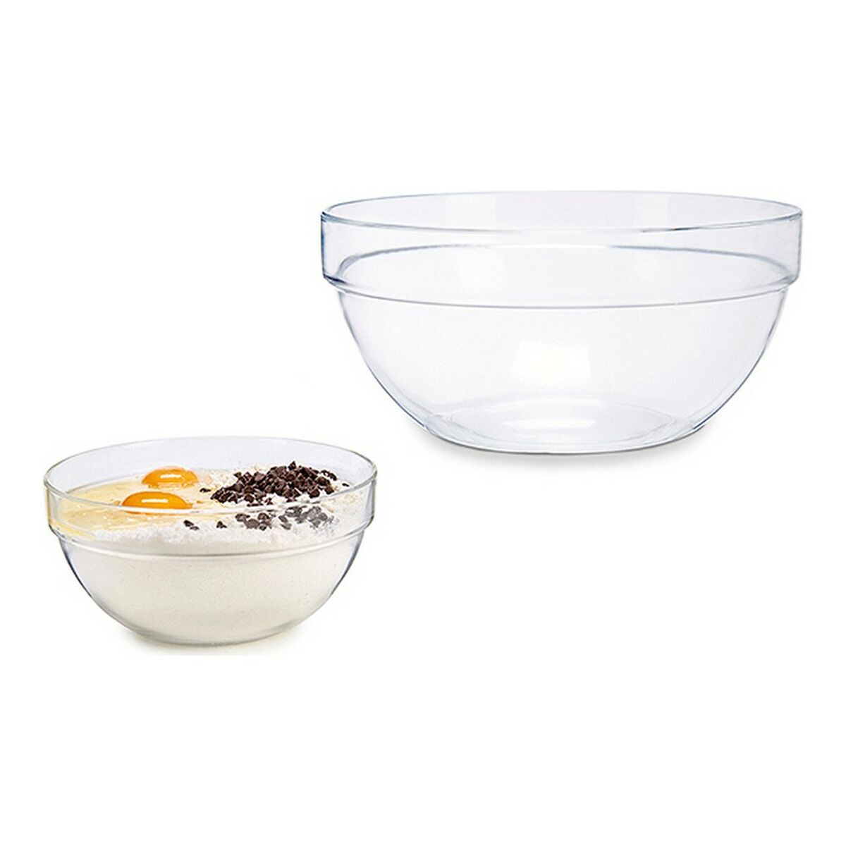 Skål 960499 Transparent Glas (20 cm) - 4