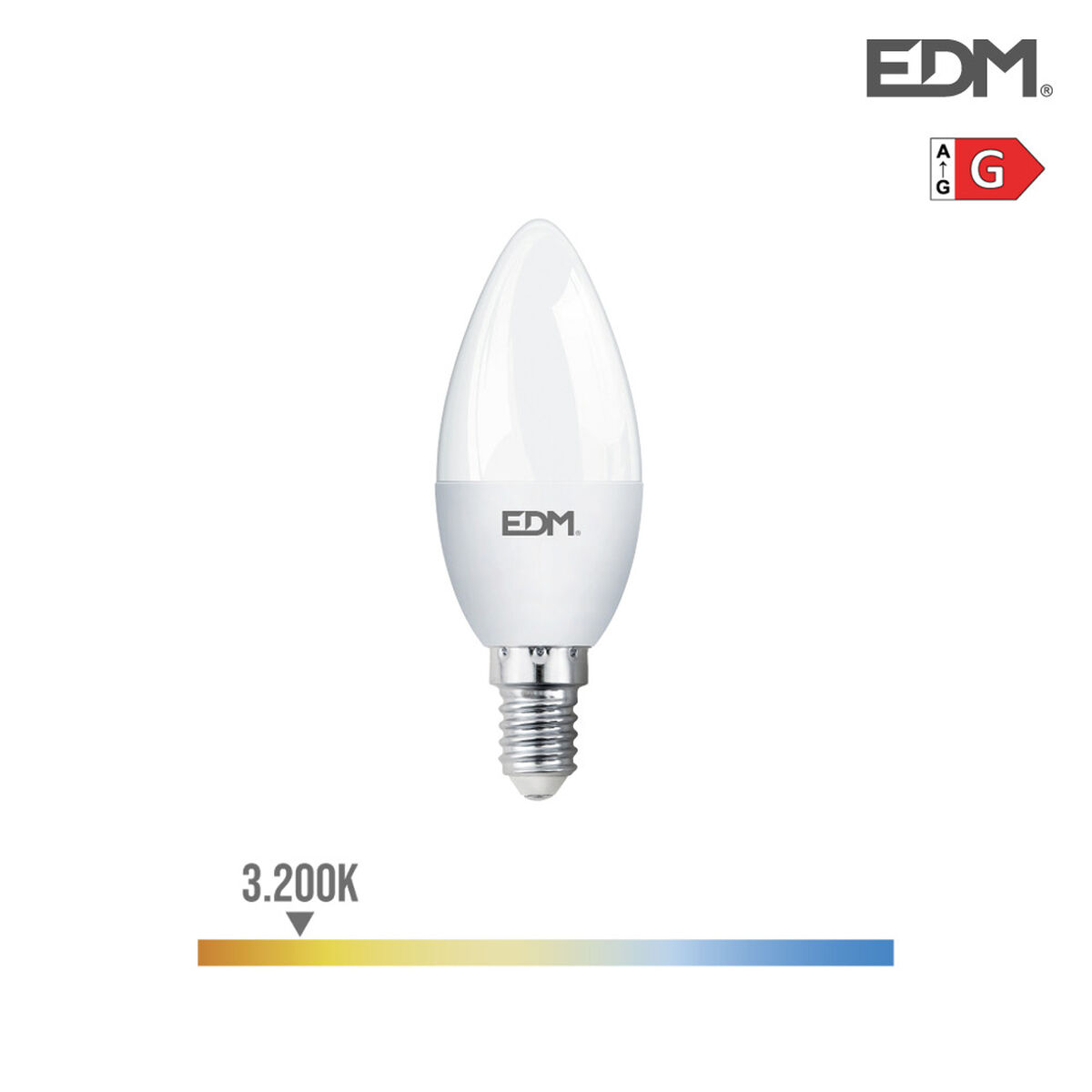 LED-lampa EDM 98329 5 W G 400 lm (3200 K)