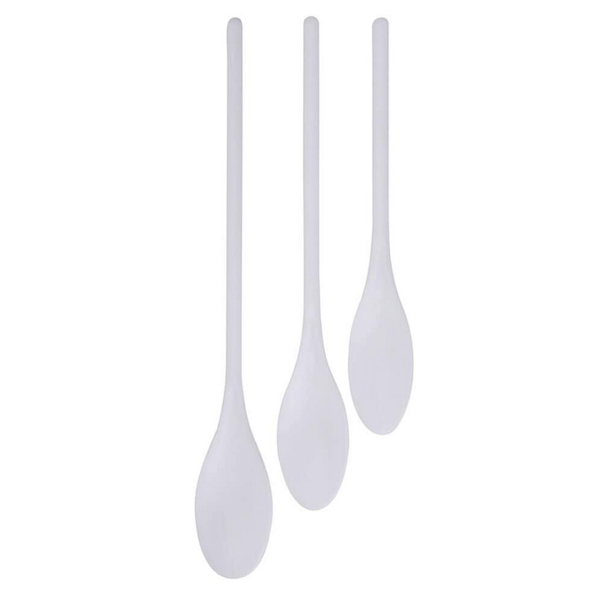 Set med skedar Excellent Houseware Plast (3 Delar)