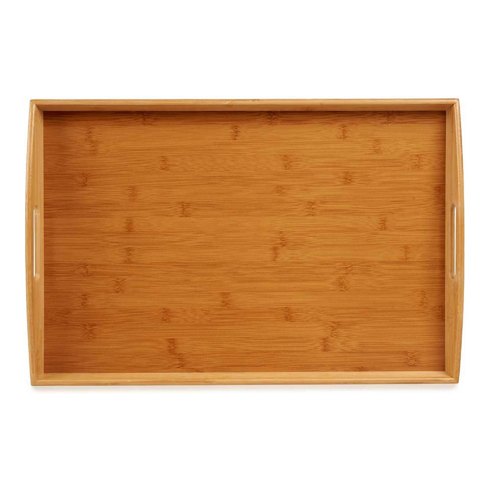 Bricka Med handtag Bambu (38 x 6 x 58 cm) - 2