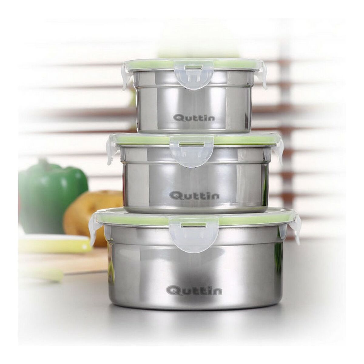 Hermetisk matlåda Quttin Rund 550 ml - 3