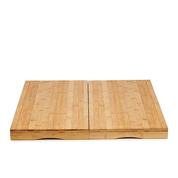Set Vintage Coconut Skärbräda Brun Bambu (28 x 54 x 4 cm)